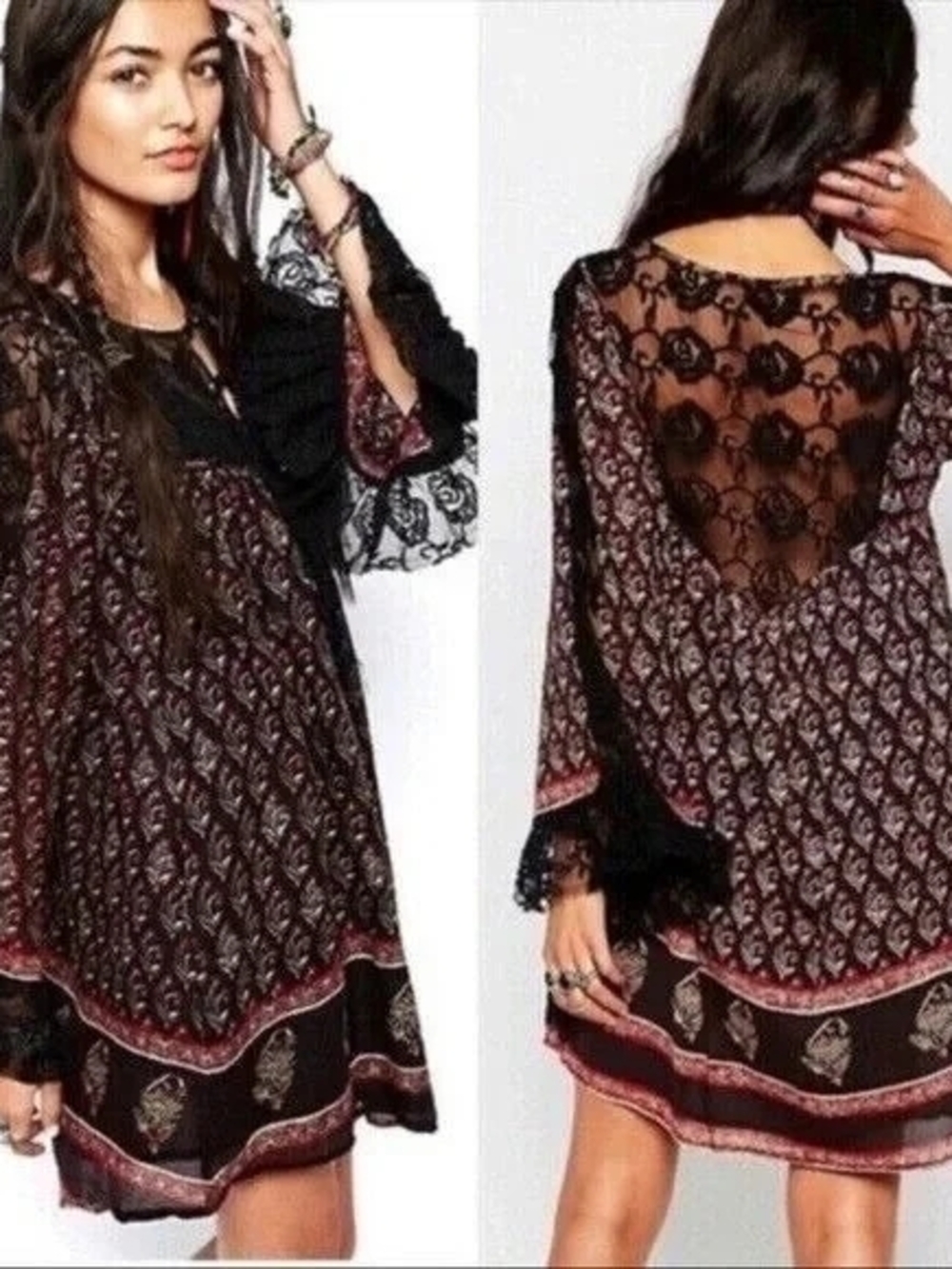 Free People Nomad Child Mini Dress